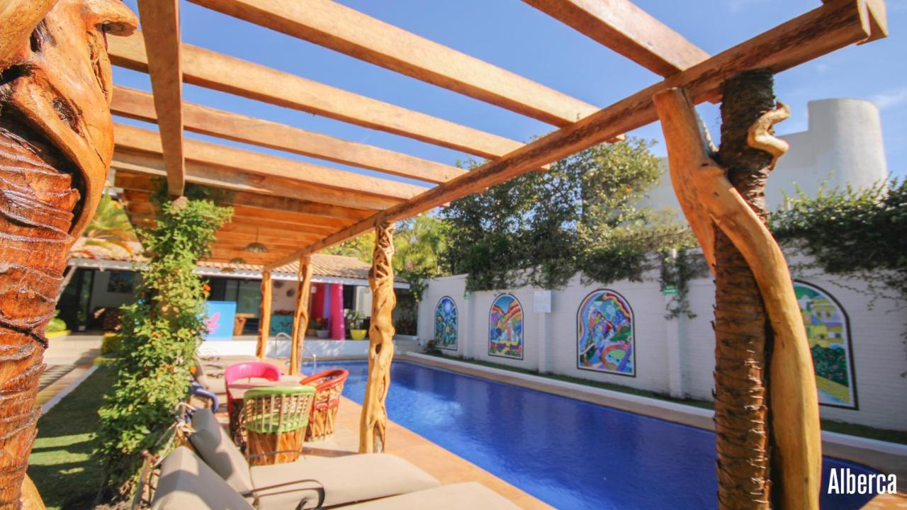 Hotel Boutique Casa Copal アヒヒク エクステリア 写真