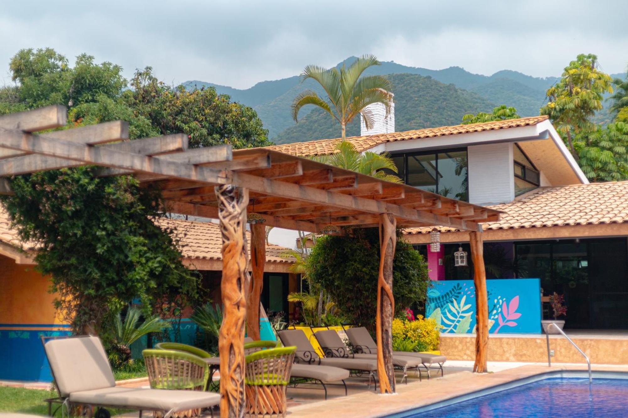 Hotel Boutique Casa Copal アヒヒク エクステリア 写真