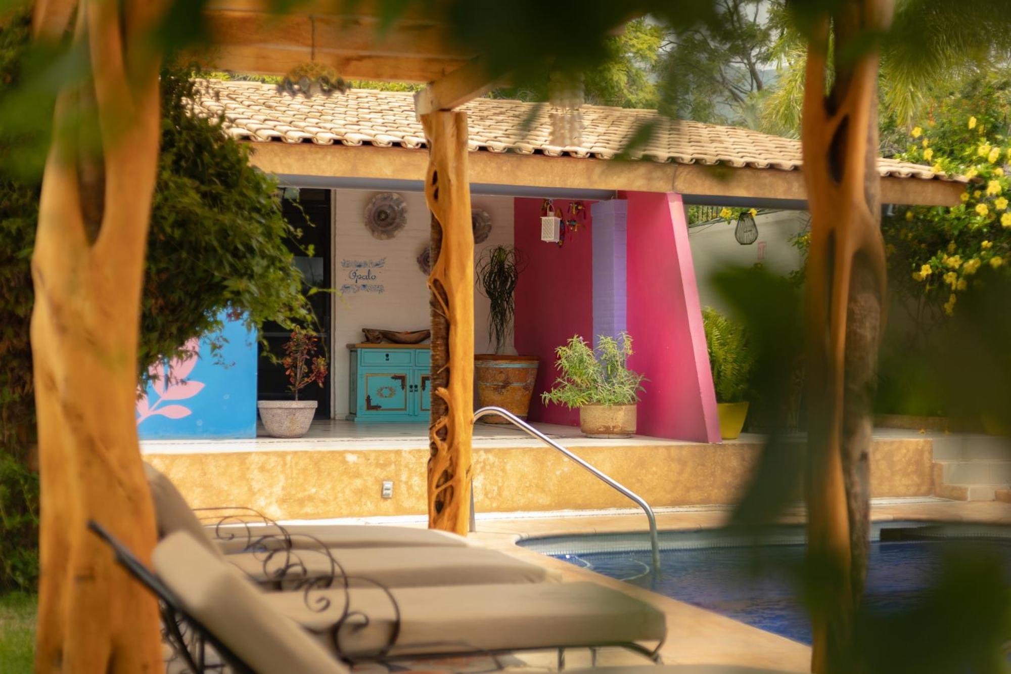 Hotel Boutique Casa Copal アヒヒク エクステリア 写真